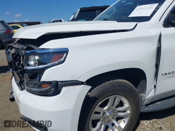 2016 Chevrolet Tahoe LT with VIN 1GNSCBKC7GR426574, listed as a IAAI auction lot 41891008 with 93,427 mi miles and . Bid and sale history available at DreamBid. Image 18.