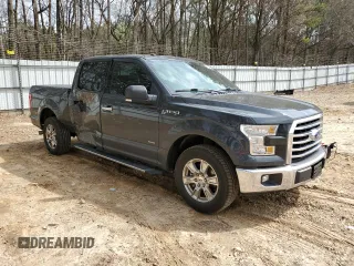 2017 Ford F-150 XL with VIN 1FTEW1CP3HKD80664, listed as a Copart auction lot 49312505 with 77,723 mi miles and Salvage Title. Bid and sale history available at carsss.com. Image 4.