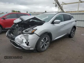 2021 Nissan Murano SV with VIN 5N1AZ2BS4MC132070, listed as a Copart auction lot 57679485 with 61,033 mi miles and Salvage title. Bid and sale history available at DreamBid. Image 1.