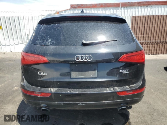 2013 Audi Q5 Premium Plus with VIN WA1LFAFP4DA093489, listed as a Copart auction lot 61972605 with 188,739 mi miles and Clean title. Bid and sale history available at DreamBid. Image 6.