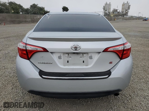 2014 Toyota Corolla L with VIN 5YFBURHE8EP072076, listed as a Copart auction lot 75488504 with 92,596 mi miles and Salvage title. Bid and sale history available at DreamBid. Image 6.