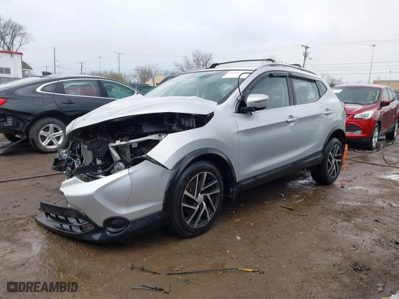 2017 Nissan Rogue Sport SL with VIN JN1BJ1CR9HW132076, listed as a IAAI auction lot 41902108 with 144,913 mi miles. Bid and sale history available at carsss.com. Image 17.