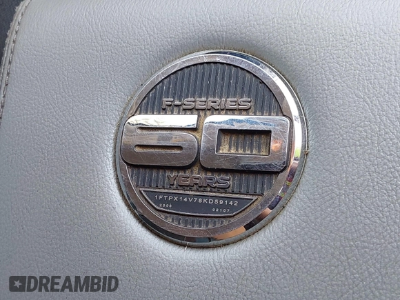 2008 Ford F-150 XLT с VIN 1FTPX14V78KD59142, выставлен на аукционе IAAI как лот 42483402 с пробегом 143 827 миль миль и . История ставок и продаж доступна на DreamBid. Изображение 12.