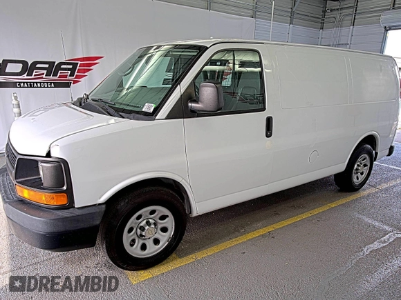 2013 Chevrolet Express Cargo with VIN 1GCSGAFX4D1156427, listed as a IAAI auction lot 42792050 with 229,858 mi miles and . Bid and sale history available at DreamBid. Image 15.