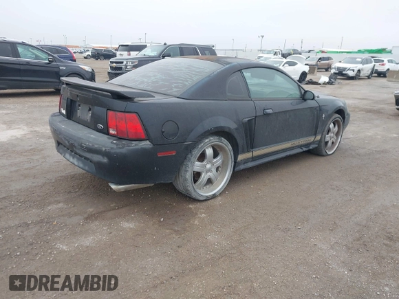 2002 Ford Mustang Standard with VIN 1FAFP40452F142303, listed as a IAAI auction lot 41557652 with 1 mi miles. Bid and sale history available at carsss.com. Image 4.