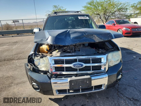 2009 Ford Escape Limited with VIN 1FMCU94G09KC31149, listed as a Copart auction lot 59239045 with 128,851 mi miles and Salvage title. Bid and sale history available at DreamBid. Image 5.
