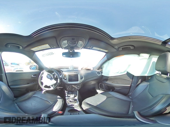 2020 Jeep Compass Limited with VIN 3C4NJDCB7LT130484, listed as a Copart auction lot 49344775 with 75,511 mi miles and Salvage Title. Bid and sale history available at carsss.com. Image 15.