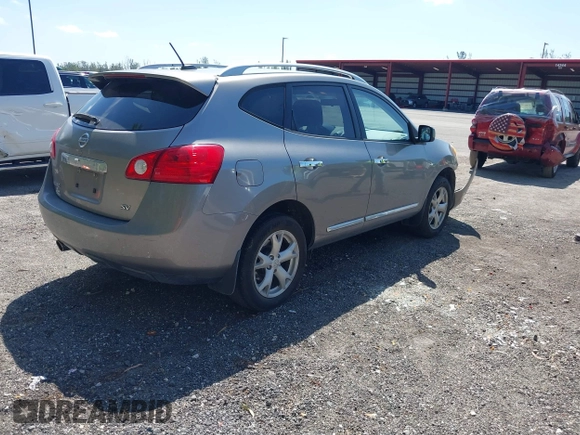 2011 Nissan Rogue SV with VIN JN8AS5MT1BW167276, listed as a IAAI auction lot 41805802 with 105,287 mi miles. Bid and sale history available at carsss.com. Image 4.