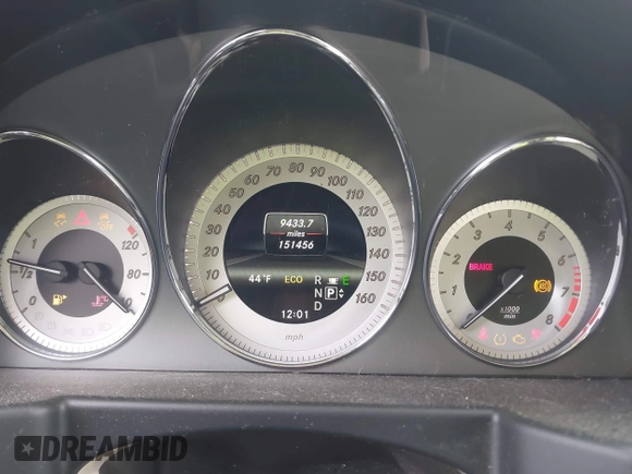 2013 Mercedes-Benz GLK 350 with VIN WDCGG8JB5DG055799, listed as a IAAI auction lot 41794189 with 151,456 mi miles and . Bid and sale history available at DreamBid. Image 7.