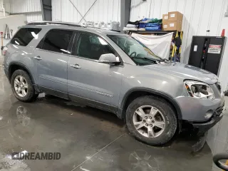 2007 GMC Acadia SLT with VIN 1GKEV23717J163308, listed as a Copart auction lot 42422875 with 199,287 mi miles and Salvage Title. Bid and sale history available at carsss.com. Image 4.