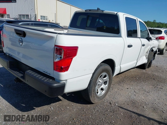 2023 Nissan Titan SV with VIN 1N6AA1EC1PN114674, listed as a IAAI auction lot 42141106 with 18,271 mi miles and . Bid and sale history available at DreamBid. Image 4.