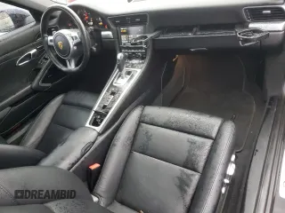 2016 Porsche 911 Carrera with VIN WP0AA2A92GS106698, listed as a Copart auction lot 42180725 with 43,064 mi miles and Salvage Title. Bid and sale history available at carsss.com. Image 8.