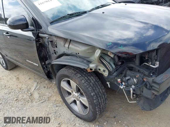 2016 Jeep Compass High Altitude Edition with VIN 1C4NJCEA8GD789233, listed as a IAAI auction lot 41650145 with 107,352 mi miles. Bid and sale history available at carsss.com. Image 12.
