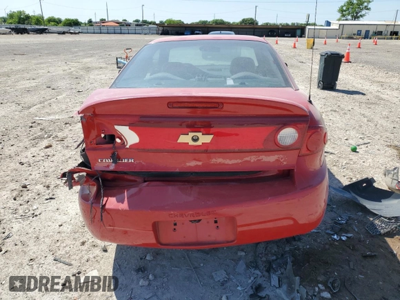 2004 Chevrolet Cavalier with VIN 1G1JC12F247195169, listed as a Copart auction lot 52521815 with 124,438 mi miles and Salvage title. Bid and sale history available at DreamBid. Image 6.