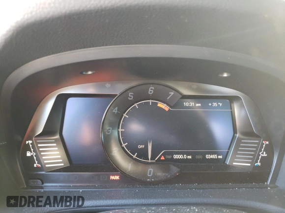 2024 Toyota Supra 3.0 with VIN WZ1DB0G08RW065269, listed as a Copart auction lot 44769835 with 3,465 mi miles and Salvage title. Bid and sale history available at DreamBid. Image 9.