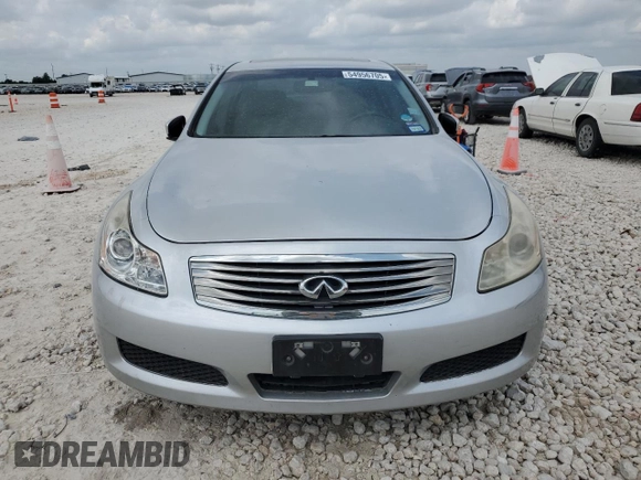 2009 Infiniti G37 Journey with VIN JNKCV61E69M301176, listed as a Copart auction lot 54956705 with 148,729 mi miles and Clean Title. Bid and sale history available at carsss.com. Image 5.