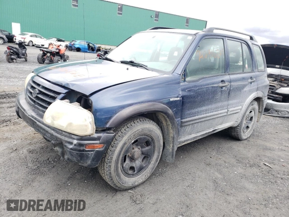 2004 Suzuki Vitara z VIN 2S3TD62VX46100019, wystawiony jako Copart lot #74291684 z przebiegiem 148 566 mil mil oraz Szkoda całkowita • Salvage title. Historia ofert i sprzedaży dostępna na DreamBid. Obrazek 1.