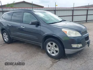 2012 Chevrolet Traverse LS with VIN 1GNKREED5CJ375122, listed as a IAAI auction lot 41993388 with 216,062 mi miles and . Bid and sale history available at DreamBid. Image 1.