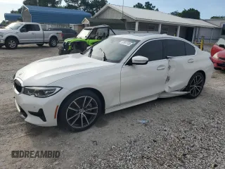 2021 BMW 3 Series 330i with VIN 3MW5R1J08M8C17949, listed as a Copart auction lot 61241105 with 48,593 mi miles and Clean title. Bid and sale history available at DreamBid. Image 1.