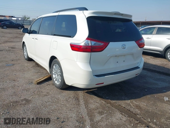 2017 Toyota Sienna XLE Auto Access Seat with VIN 5TDYZ3DC0HS873190, listed as a IAAI auction lot 41977914 with 114,715 mi miles and . Bid and sale history available at DreamBid. Image 3.