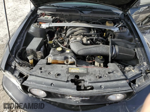 2006 Ford Mustang GT Deluxe with VIN 1ZVFT85H965172583, listed as a Copart auction lot 48185355 with 191,338 mi miles and Salvage Title. Bid and sale history available at carsss.com. Image 13.