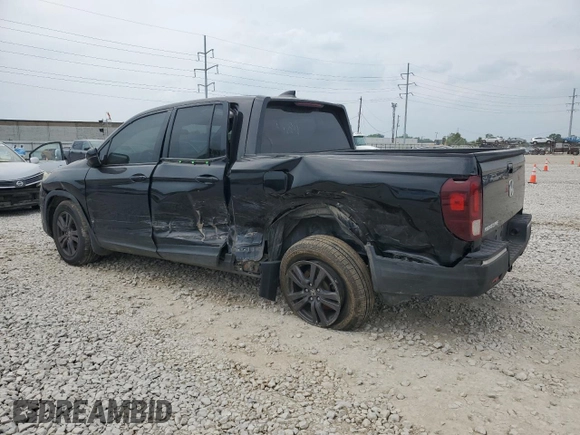 2019 Honda Ridgeline Sport with VIN 5FPYK2F19KB007811, listed as a Copart auction lot 60215205 with 189,323 mi miles and Salvage title. Bid and sale history available at DreamBid. Image 2.