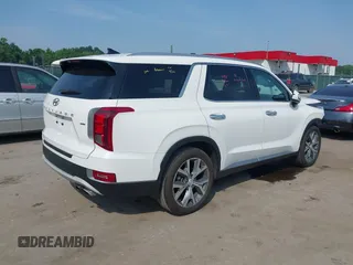 2020 Hyundai Palisade SEL with VIN KM8R4DHE6LU130506, listed as a IAAI auction lot 42442159 with 49,677 mi miles and . Bid and sale history available at DreamBid. Image 4.