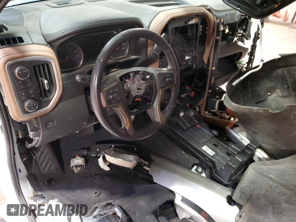 2020 Chevrolet Silverado 1500 High Country with VIN 3GCUYHED5LG201817, listed as a Copart auction lot 88457985 with 0 mi miles and Salvage Title. Bid and sale history available at carsss.com. Image 8.