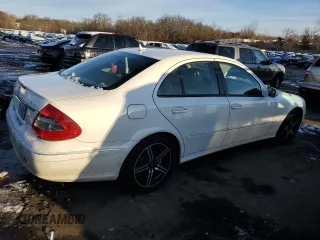 2007 Mercedes-Benz E-Class 3.5L with VIN WDBUF87X27X217079, listed as a Copart auction lot 44589955 with 212,452 mi miles and Salvage Title. Bid and sale history available at carsss.com. Image 3.