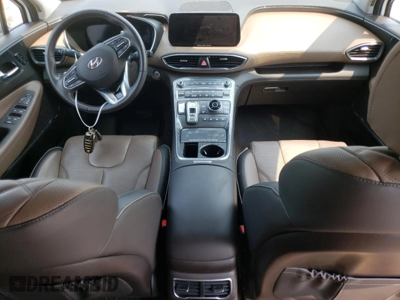 2022 Hyundai Santa Fe Hybrid Limited with VIN KM8S5DA17NU056151, listed as a Copart auction lot 63231464 with 0 mi miles and Salvage Title. Bid and sale history available at carsss.com. Image 8.