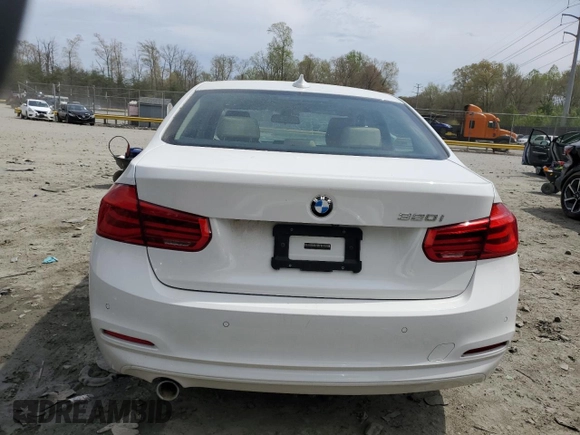 2017 BMW 3 Series 320i with VIN WBA8E1G52HNU14131, listed as a Copart auction lot 51550645 with 0 mi miles and Clean Title. Bid and sale history available at carsss.com. Image 6.