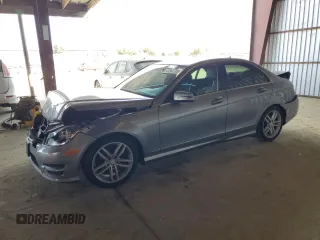 2013 Mercedes-Benz C 250 Sport with VIN WDDGF4HB5DA860749, listed as a Copart auction lot 47564765 with 130,914 mi miles and Salvage Title. Bid and sale history available at DreamBid. Image 1.
