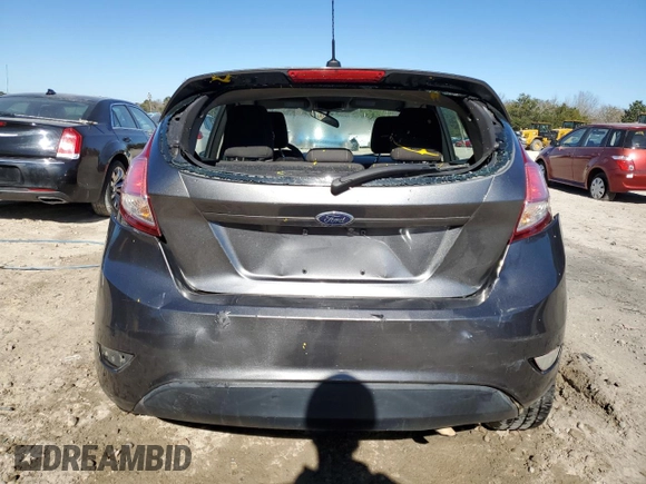 2019 Ford Fiesta SE with VIN 3FADP4EJXKM123977, listed as a Copart auction lot 87947965 with 104,194 mi miles and Non Repairable. Bid and sale history available at DreamBid. Image 6.