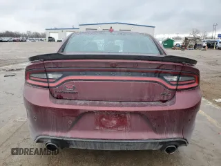 2023 Dodge Charger R/T with VIN 2C3CDXCT8PH655985, listed as a Copart auction lot 44718585 with 21,790 mi miles and Salvage Title. Bid and sale history available at carsss.com. Image 6.