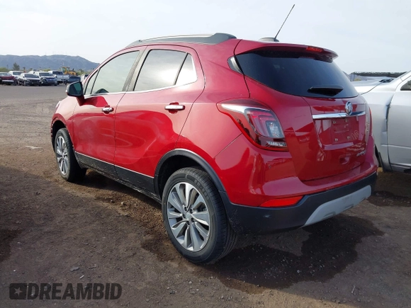 2019 Buick Encore Preferred with VIN KL4CJESBXKB829956, listed as a IAAI auction lot 41859417 with 33,540 mi miles. Bid and sale history available at carsss.com. Image 3.