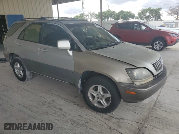 2002 Lexus RX 300 z VIN JTJGF10U420146391, wystawiony jako Copart lot #75455834 z przebiegiem 197 576 mil mil oraz Czysty tytuł • Clean title. Historia ofert i sprzedaży dostępna na DreamBid. Obrazek 4.