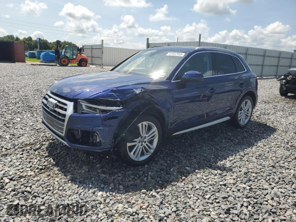 2018 Audi Q5 Prestige with VIN WA1CNAFY0J2116879, listed as a Copart auction lot 61652065 with 79,903 mi miles and Salvage title. Bid and sale history available at DreamBid. Image 1.