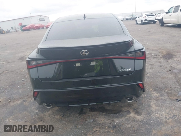 2025 Lexus IS 350 F Sport with VIN JTHBZ1B24S5084184, listed as a IAAI auction lot 42222378 with 2,114 mi miles and . Bid and sale history available at DreamBid. Image 17.
