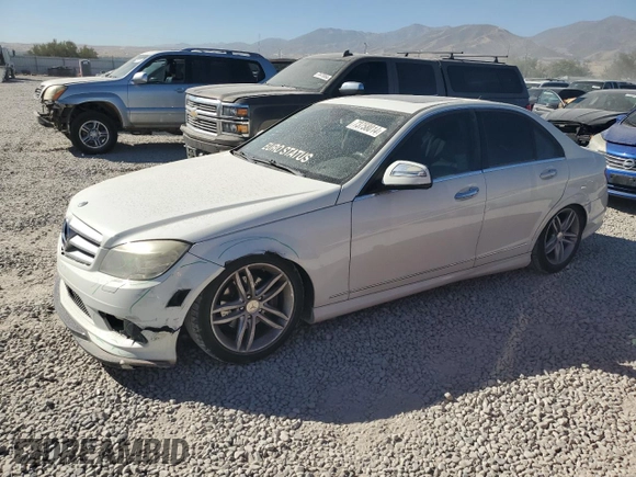 2009 Mercedes-Benz C 300 Sport with VIN WDDGF54X89R055926, listed as a Copart auction lot 73758014 with Not provided miles and Salvage title. Bid and sale history available at DreamBid. Image 1.