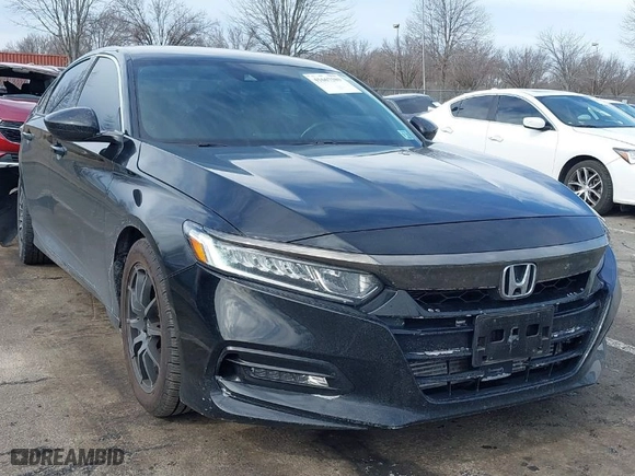 2020 Honda Accord Sedan Sport with VIN 1HGCV1F3XLA137727, listed as a IAAI auction lot 41667589 with 41,412 mi miles. Bid and sale history available at carsss.com. Image 1.