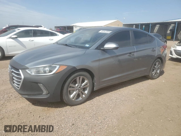 2017 Hyundai Elantra SE with VIN KMHD84LF7HU362635, listed as a Copart auction lot 65542005 with 109,631 mi miles and Clean title. Bid and sale history available at DreamBid. Image 1.