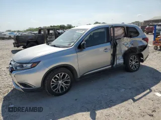 2018 Mitsubishi Outlander ES with VIN JA4AZ3A36JZ059615, listed as a Copart auction lot 54954485 with 107,626 mi miles and Salvage title. Bid and sale history available at DreamBid. Image 1.