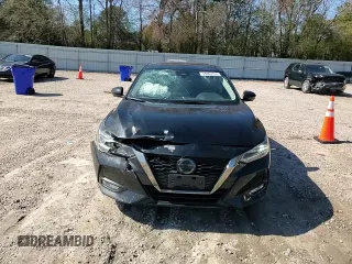 2022 Nissan Sentra SR with VIN 3N1AB8DV9NY319397, listed as a Copart auction lot 46607735 with 17,472 mi miles and Salvage Title. Bid and sale history available at carsss.com. Image 11.