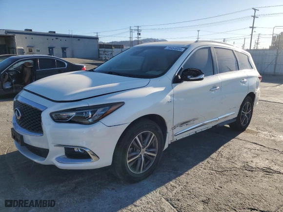 2019 Infiniti QX60 PURE with VIN 5N1DL0MN9KC557159, listed as a Copart auction lot 78454684 with NaN miles and Salvage Title. Bid and sale history available at carsss.com. Image 1.