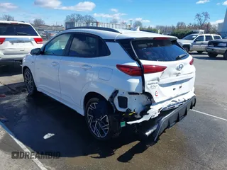 2023 Hyundai Kona N Line with VIN KM8K3CA34PU980566, listed as a IAAI auction lot 41745359 with 45,951 mi miles. Bid and sale history available at carsss.com. Image 3.