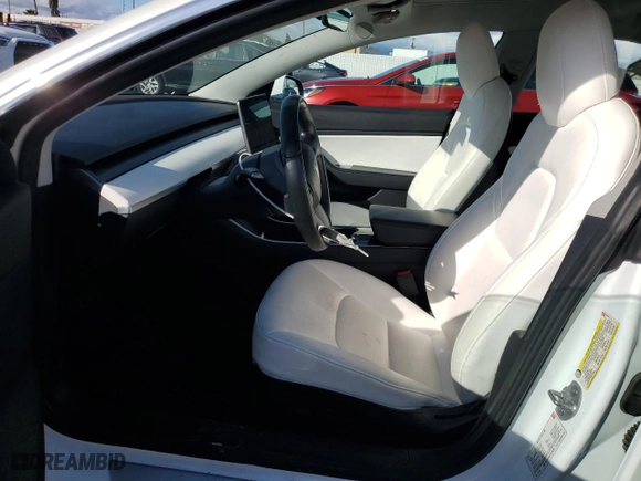 2018 Tesla Model 3 Long Range Battery with VIN 5YJ3E1EB7JF134781, listed as a Copart auction lot 43371545 with 78,437 mi miles and Salvage Title. Bid and sale history available at carsss.com. Image 7.