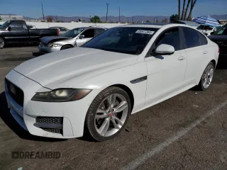 2016 Jaguar XF 35t R-Sport with VIN SAJBF4BV4GCY08546, listed as a Copart auction lot 85547364 with 83,549 mi miles and Clean Title. Bid and sale history available at carsss.com. Image 1.