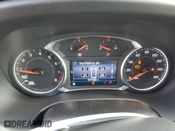 2021 GMC Acadia SLE with VIN 1GKKNKLA4MZ162407, listed as a Copart auction lot 49963725 with 141,122 mi miles and Salvage Title. Bid and sale history available at DreamBid. Image 9.