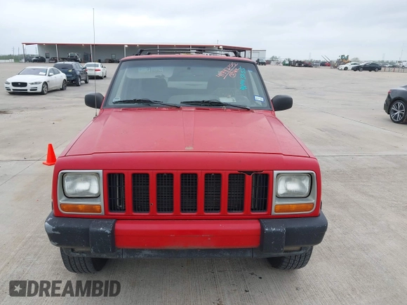 2001 Jeep Cherokee Sport with VIN 1J4FT48S01L537833, listed as a IAAI auction lot 41943255 with 239,473 mi miles. Bid and sale history available at carsss.com. Image 6.