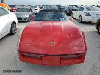 1986 Chevrolet Corvette with VIN 1G1YY6782G5905355, listed as a Copart auction lot 76673324 with 45,123 mi miles and Salvage Title. Bid and sale history available at carsss.com. Image 5.